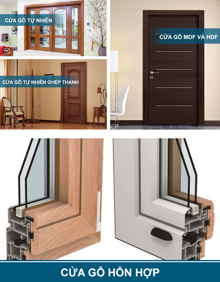 Các loại cửa gỗ Eurowindow