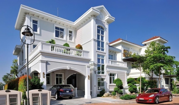 Biệt thự do Eurowindo thiết kế - thi công